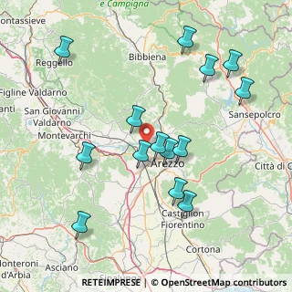 Mappa SP 1 Setteponti, 52100 Arezzo AR, Italia (16.78214)