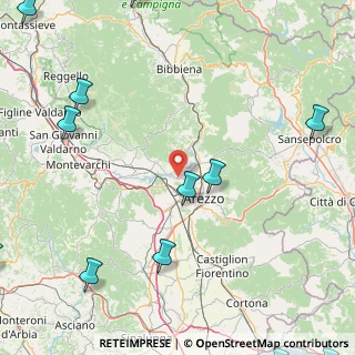 Mappa SP 1 Setteponti, 52100 Arezzo AR, Italia (36.04)