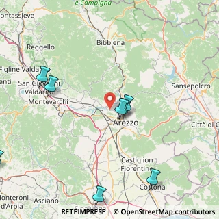 Mappa SP 1 Setteponti, 52100 Arezzo AR, Italia (37.05071)