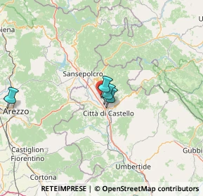 Mappa Via Tommaso Moro, 06012 Città di Castello PG, Italia (31.01)
