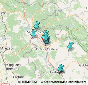 Mappa Via Tommaso Moro, 06012 Città di Castello PG, Italia (8.95)
