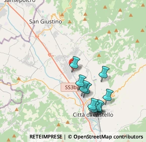 Mappa Via Tommaso Moro, 06012 Città di Castello PG, Italia (4.01818)