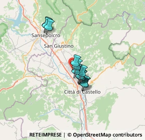 Mappa Via Tommaso Moro, 06012 Città di Castello PG, Italia (4.67154)