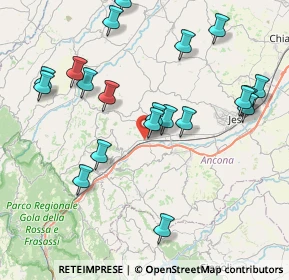 Mappa Via Giacomo Brodolini, 60031 Castelplanio AN, Italia (8.8925)