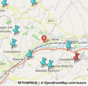 Mappa Via Giacomo Brodolini, 60031 Castelplanio AN, Italia (3.30455)