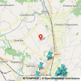 Mappa Strada Comunale di Ceciliano per Patrignone, 52100 Arezzo AR, Italia (3.97455)