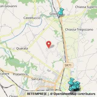Mappa Strada Comunale di Ceciliano per Patrignone, 52100 Arezzo AR, Italia (4.455)