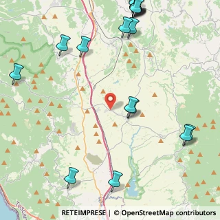 Mappa Via provinciale colline s, 56040 Orciano Pisano PI, Italia (6.5965)
