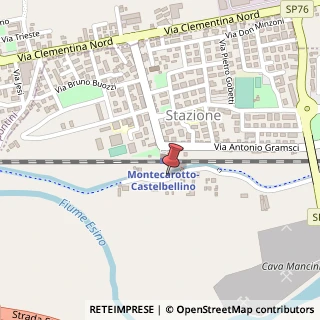 Mappa Contrada Stazione, 74, 60030 Castelbellino, Ancona (Marche)