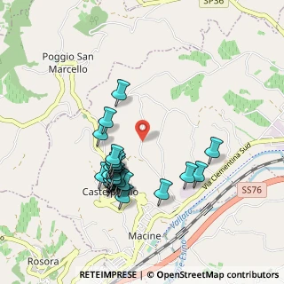 Mappa Via Carrozze Novali, 60031 Castelplanio AN, Italia (0.89519)