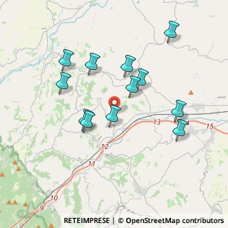 Mappa Via Carrozze Novali, 60031 Castelplanio AN, Italia (3.6725)