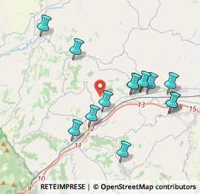 Mappa Via Carrozze Novali, 60031 Castelplanio AN, Italia (4.05)