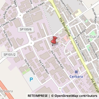 Mappa Via Emanuele Kant, 2, 06012 Città di Castello, Perugia (Umbria)