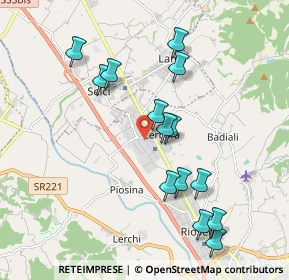 Mappa Via Emanuele Kant, 06012 Città di Castello PG, Italia (2.00571)
