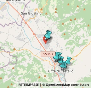 Mappa Via Emanuele Kant, 06012 Città di Castello PG, Italia (4.39667)