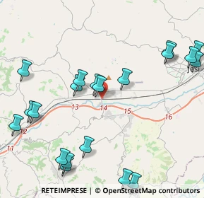 Mappa 60030 Castelbellino AN, Italia (5.35)