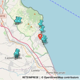 Mappa Viale Mare Verde, 60026 Numana AN, Italia (4.72455)