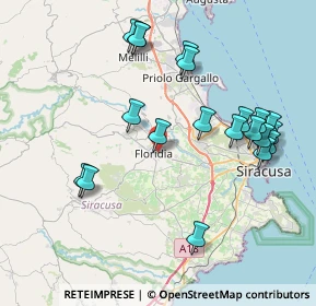 Mappa Via Piave, 96014 Floridia SR, Italia (9.4045)