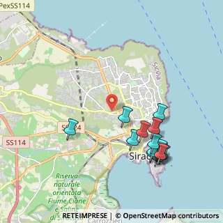 Mappa Via di Villa Ortisi, 96100 Siracusa SR, Italia (2.47714)