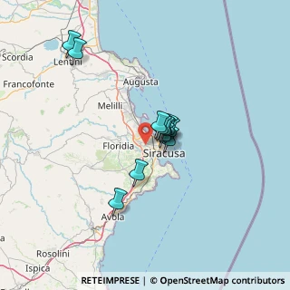 Mappa Strada Tremmilia, 96100 Siracusa SR, Italia (10.67833)