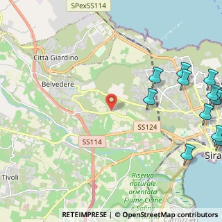 Mappa Strada Tremmilia, 96100 Siracusa SR, Italia (3.8225)