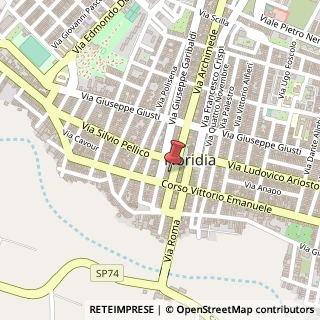 Mappa Via Archimede, 85, 96014 Floridia, Siracusa (Sicilia)