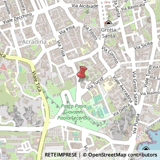 Mappa Via dell'Olimpiade, 27, 96100 Siracusa, Siracusa (Sicilia)