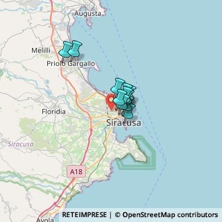Mappa Via Nino Consiglio, 96100 Siracusa SR, Italia (3.80727)