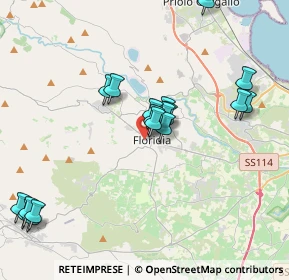 Mappa Via Antonio Maesano, 96014 Floridia SR, Italia (5.1175)