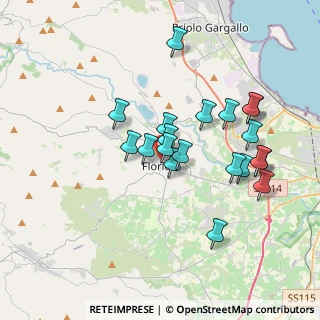 Mappa Via Giuseppe Garibaldi, 96014 Floridia SR, Italia (3.7545)