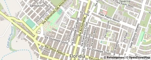 Mappa Floridia