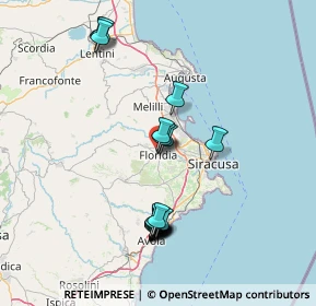 Mappa Via Romagnosi, 96014 Floridia SR, Italia (16.65105)