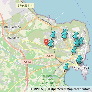 Mappa Via Monte Soro, 96100 Siracusa SR, Italia (2.69)