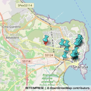 Mappa Via Monte Soro, 96100 Siracusa SR, Italia (2.953)