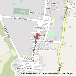 Mappa Via Molinari, 43, 95040 Mazzarrone, Catania (Sicilia)