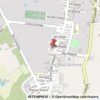 Mappa Via XXV Luglio, 265, 95040 Mazzarrone, Catania (Sicilia)