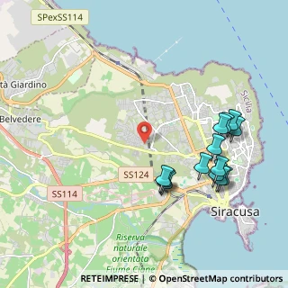 Mappa Via Monte San Vito, 96100 Siracusa SR, Italia (2.49462)