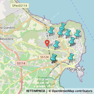 Mappa Via Monte San Vito, 96100 Siracusa SR, Italia (2.02)