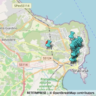 Mappa Via Etna, 96100 Siracusa SR, Italia (2.616)