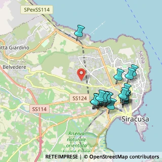 Mappa Via Etna, 96100 Siracusa SR, Italia (2.394)