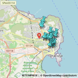 Mappa Via Corfù, 96100 Siracusa SR, Italia (1.515)
