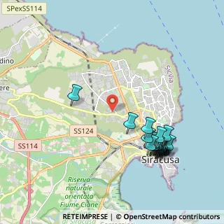 Mappa Via Corfù, 96100 Siracusa SR, Italia (2.5255)