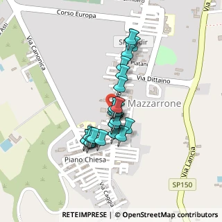Mappa Via Anapo, 95040 Mazzarrone CT, Italia (0.18)
