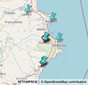 Mappa 96014 Floridia SR, Italia (12.23727)