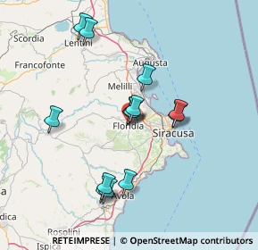 Mappa 96014 Floridia SR, Italia (15.11692)