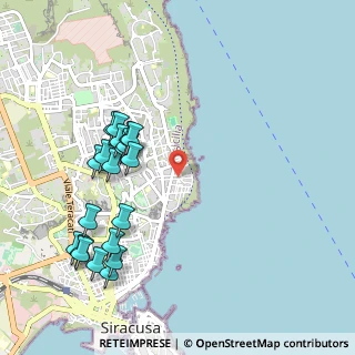 Mappa Via Corsica, 96100 Siracusa SR, Italia (1.2655)