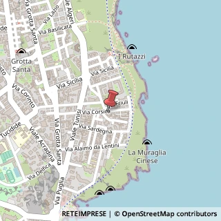 Mappa Via Corsica, 38/D, 96100 Siracusa, Siracusa (Sicilia)