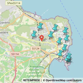 Mappa Siracusa, 96100 Siracusa SR, Italia (2.495)