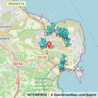 Mappa Siracusa, 96100 Siracusa SR, Italia (1.61769)