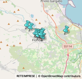 Mappa Via Migliaccio, 96014 Floridia SR, Italia (1.68545)